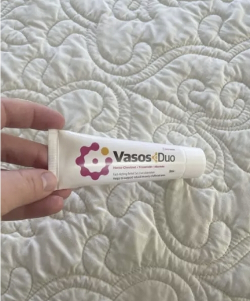 Sestava in sestavine gela Vasos Duo